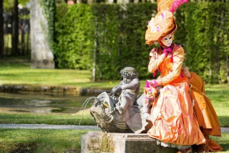 Jardin d Annevoie Les Costumés de Venise